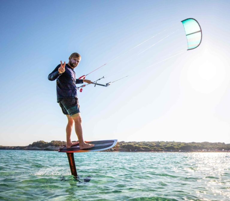 Sam kitefoil langtur