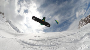 Comera snowboard cometa snowkite brett