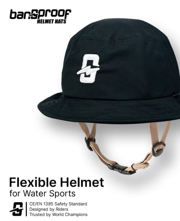 Bangproof bucket hat helmet