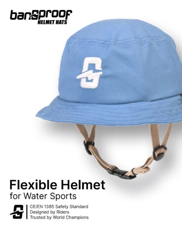 Bangproof bucket hat helmet