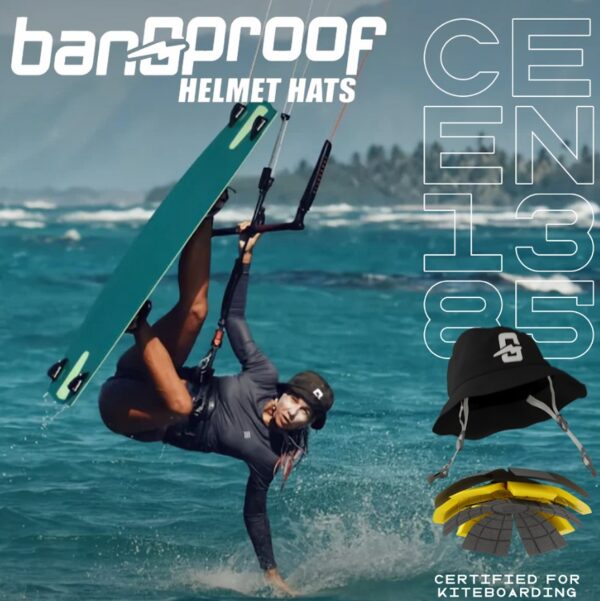 Bangproof bucket hat helmet