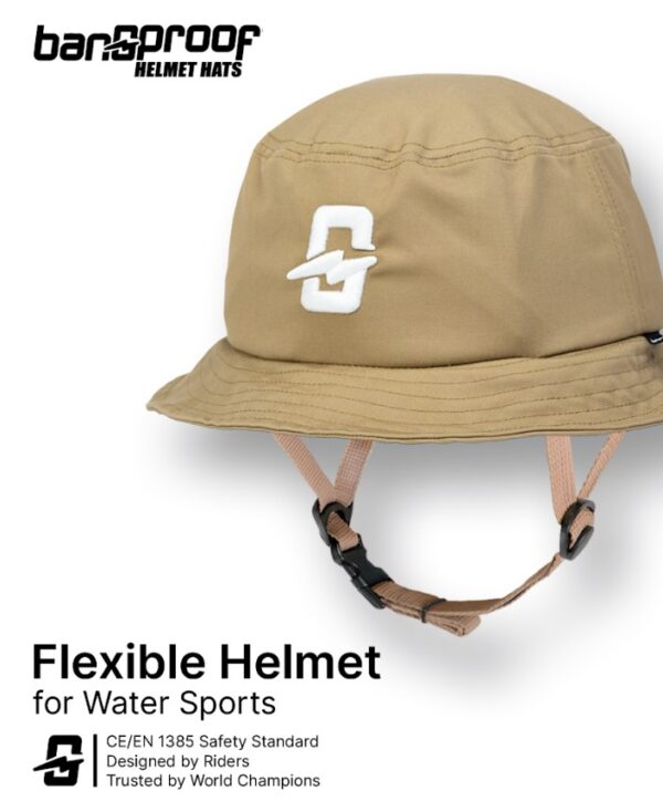Bangproof bucket hat helmet