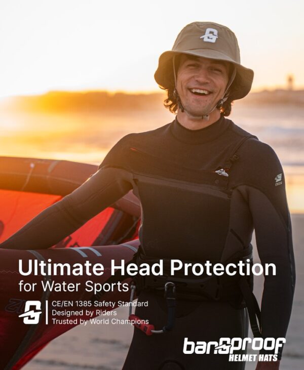 Bangproof bucket hat helmet