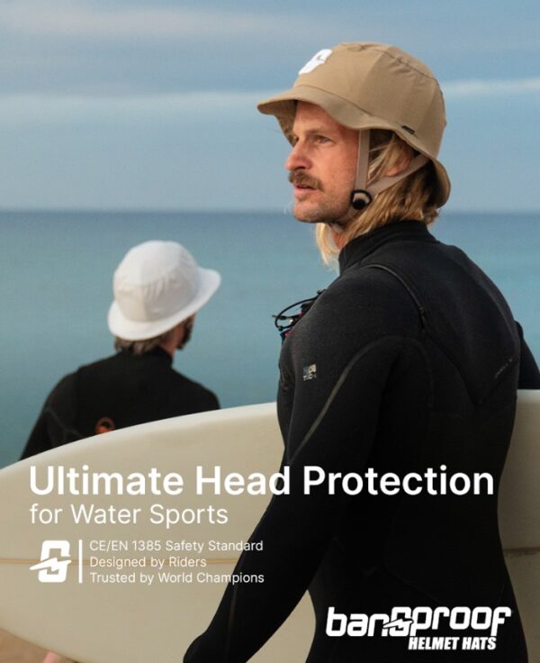 Bangproof bucket hat helmet