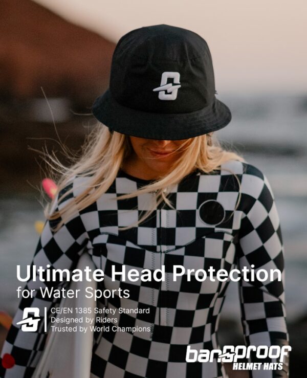 Bangproof bucket hat helmet